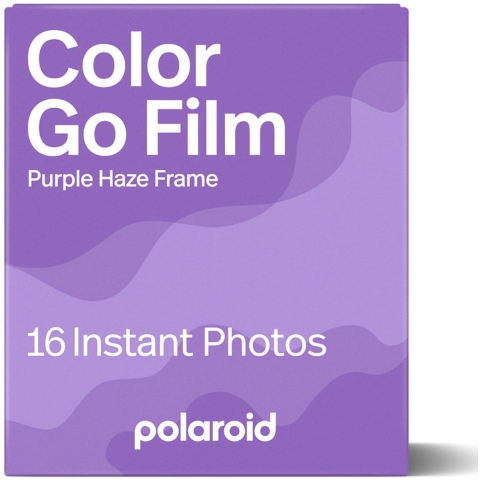 Polaroid Color instant film for Go - Purple Haze Frame - Double Pack
