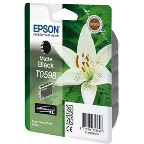 EPSON T0598 inktcartridge matzwart 13ml