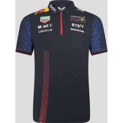 Red Bull Racing Polo - 164-170 - Team Polo 2023 - Kids - Max Verstappen