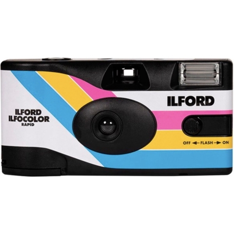 ILFORD ILFOCOLOR RAPID 400/27 single use camera met flash