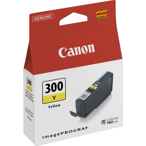 Canon PFI-300 Y inktcartridge geel