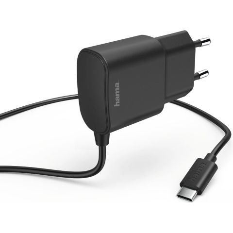 Hama Oplader USB Type-C 2,4 A Zwart