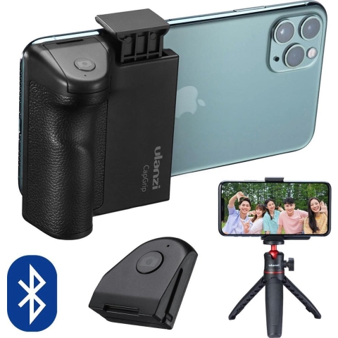 Ulanzi CapGrip smartphone camera grip met Bluetooth afstandsbediening