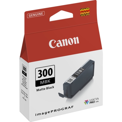 Canon PFI-300 MBK inktcartridge mat zwart