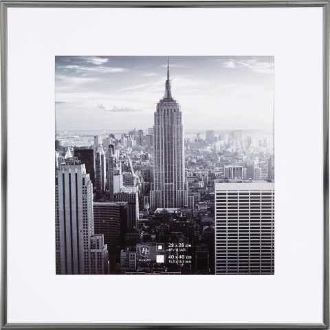 Henzo Manhattan 40x40cm Steel 81.415.18 fotokader