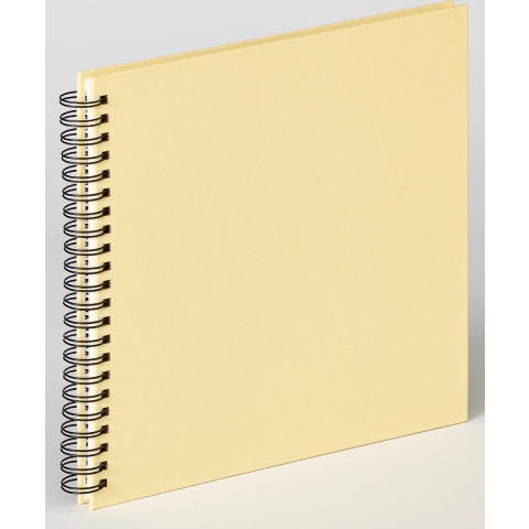 WALTHER DESIGN Walther Fun Creme 30x30cm Spiraal Fotoalbum SA-310-H Inplakalbum