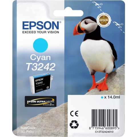 Epson T3242 Inktcartridge cyaan 14.0ml
