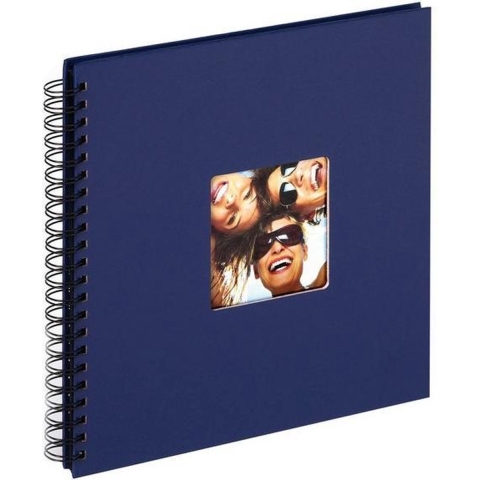 WALTHER DESIGN Walther Fun Blauw 30x30cm Fotoalbum SA-110-L Inplakalbum