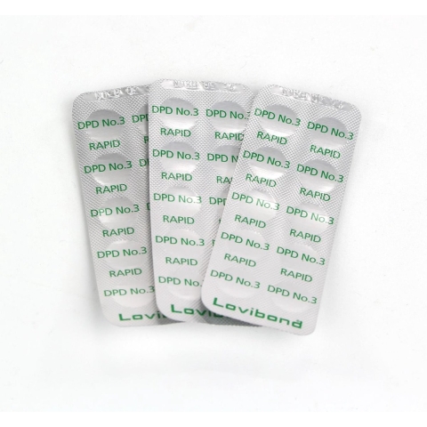 W'eau DPD 3 tabletten voor manuele tester - 100 stuks