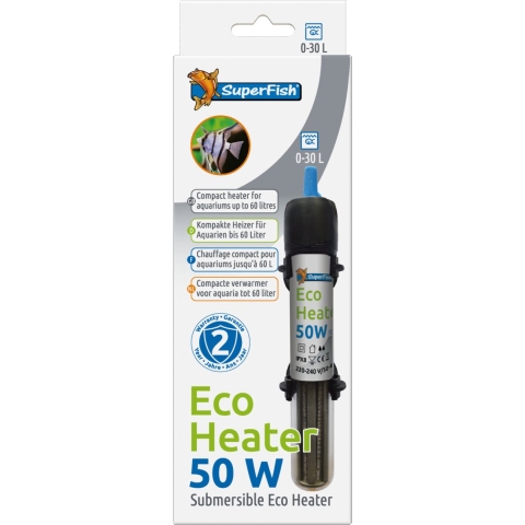 SuperFish  Eco Heater 50W 20-50L (17CM) - Superfish