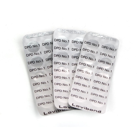 W'eau DPD 1 tabletten voor fototester (o.a. Poollab en Scuba 2) - 100 stuks