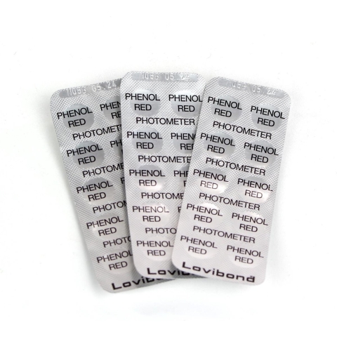 W'eau Phenol Red tabletten voor fototester (o.a. Poollab en Scuba 2) - 100 stuks