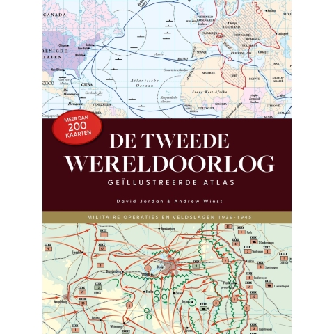 De Geïllustreerde Atlas WO II (Hardback)