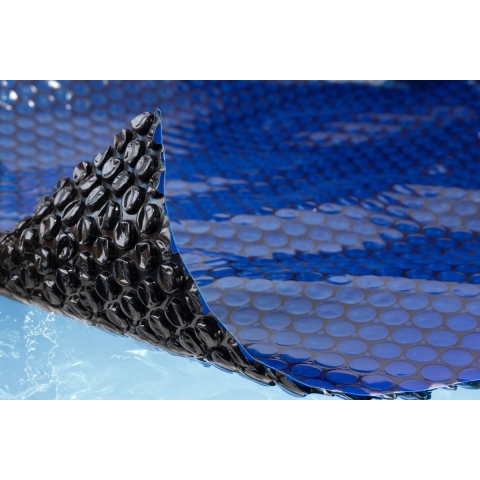 W'eau Solar cover rond - 732 cm (zeilmaat 717) - Zwart/Blauw - W'eau