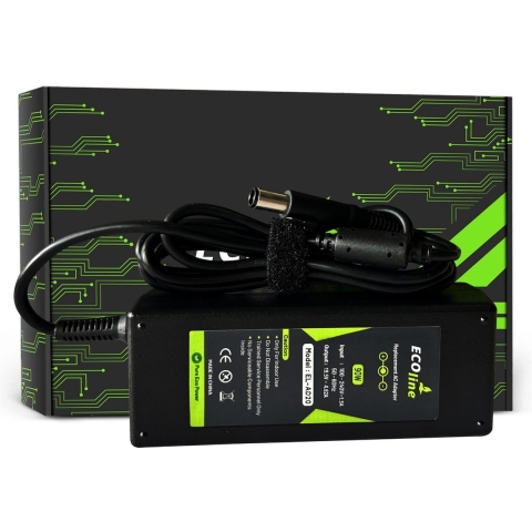 EcoLine - Oplader / AC Adapter - Geschikt voor de Dell Inspiron 15R N5010 N5110 Latitude E6410 E6420 E6430 E6510 E6520 - 19.5V 6.7A 90W