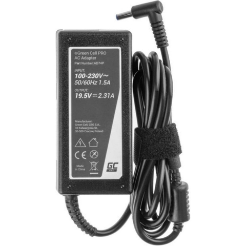 AC adapter PRO 19.5V 2.31A 45W voor HP 250 G2, G3, G4, G5, 255 G2, G3, G4, G5, HP ProBook 450, G3, G4, 650 G2, G3,