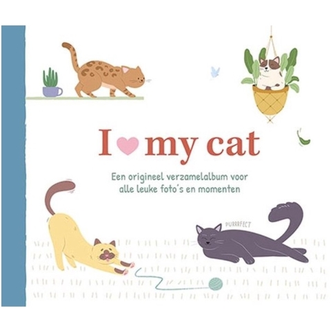 I love my cat album (Hardback)