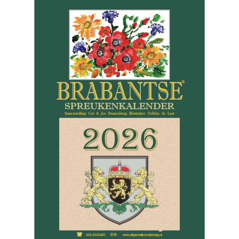 Brabantse spreukenkalender 2026 (Kalender)