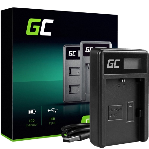 Batterij Oplader LC-E6 voor Canon LP-E6, EOS 70D, 5D Mark II/ III, 80D, 7D Mark II, 60D, 6D, 7D