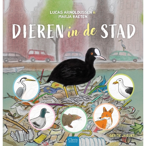 Dieren in de stad (Hardback)
