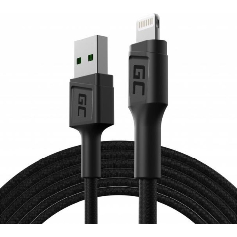 Kabel GC PowerStream USB-A - Lightning 200cm snelladend Apple 2.4A