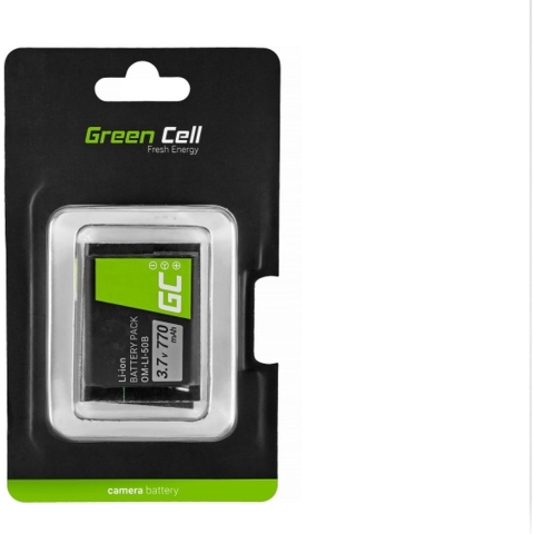 Batterij Li-50B voor Olympus SZ-15, SZ-16, Tough 6000, 8000, TG-820, TG-830, TG-850, VR-370, XZ-1, XZ-10 3.7V 770mAh
