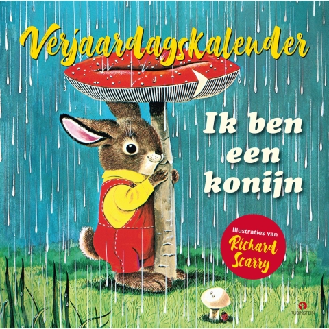 Ik ben een konijn verjaardagskalender (Kalender)