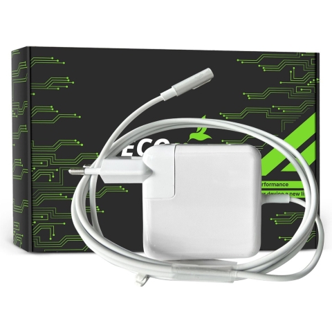 EcoLine - Oplader / AC Adapter - Geschikt voor de Apple MacBook Air 11 13 A1369 A1370 (2008 - 2011) - Magsafe - 14.5V 3.05A 45W