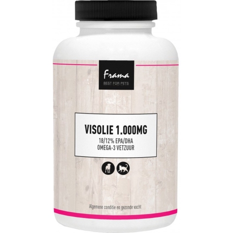 Frama Visolie 1.000mg 18/12%EPA/DHA 120 capsules