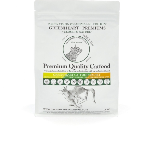 Greenheart kattenvoer 3-D Struviet Dieet 1,5 kg