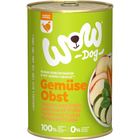 WOW Groente- en fruitmix 6 x 400 gram