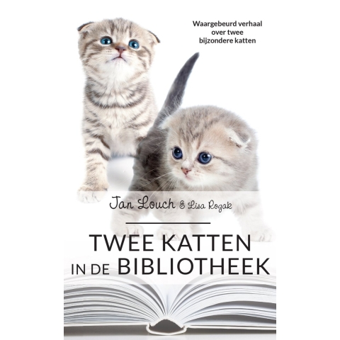 Twee katten in de bibliotheek (Paperback)
