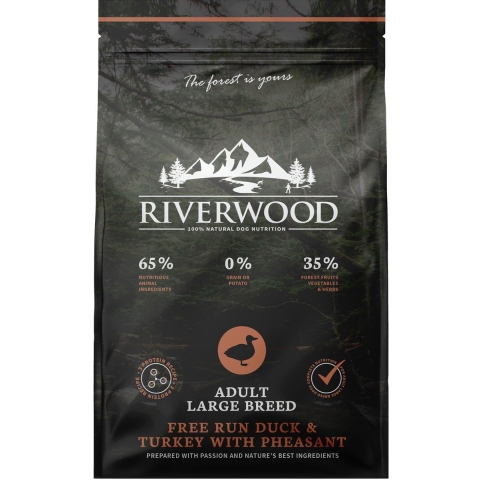 Riverwood Adult Large Breed Duck&Turkey with Pheasant 2 kg