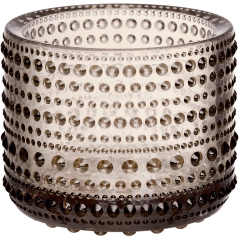 Iittala Kastehelmi Waxinelichthouder Linen