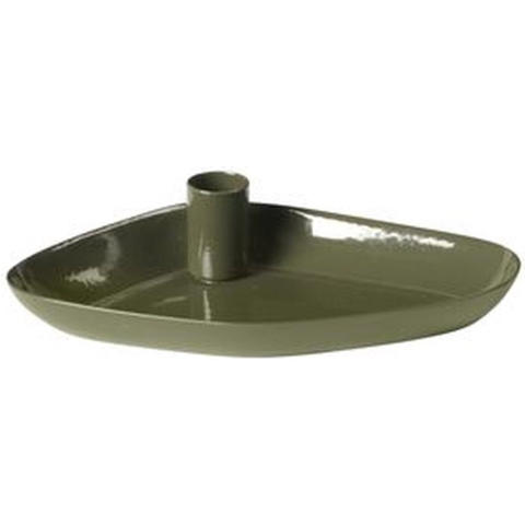 Broste Copenhagen Mie Mini Kandelaar Grape Leaf Green