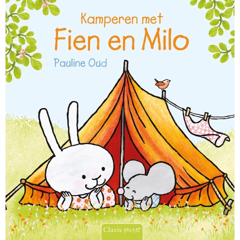 Kamperen met Fien en Milo (Hardback)
