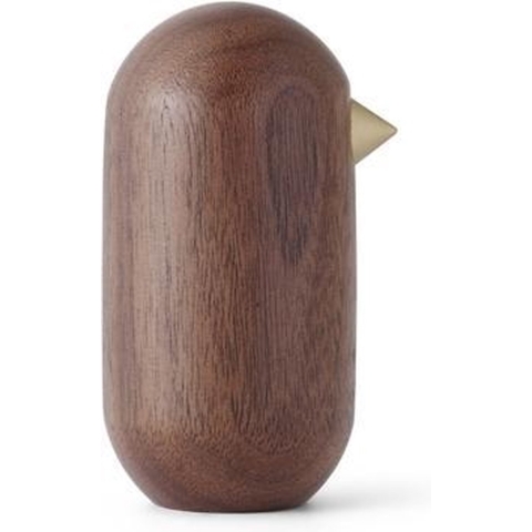 Normann Copenhagen Little Bird Decoratie 7cm Walnoot