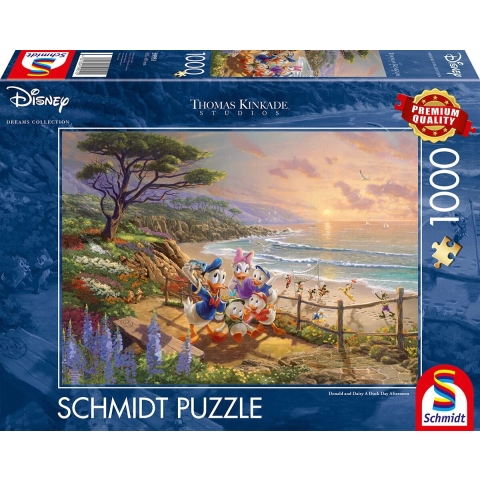 Disney Donald&Daisy, 1000 stukjes - Puzzel