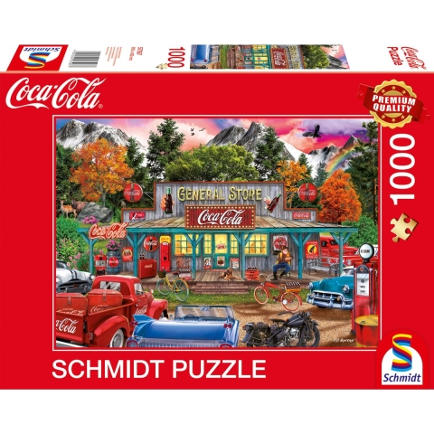 Coca Cola Shop, 1000 stukjes - Puzzel