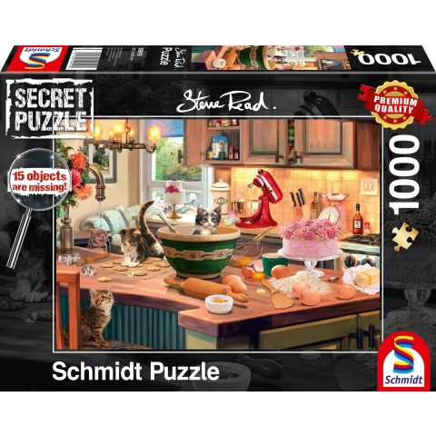 Aan de keukentafel, 1000 stukjes - Puzzel