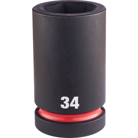 Milwaukee ShockWave™ Krachtdop 1" lang | 34 mm - 4932480428