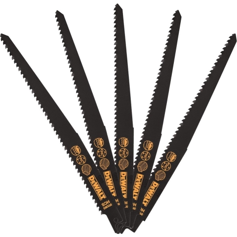 DeWALT DT2363 Reciprozaagblad hout grof 228mm. VE=5