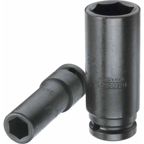Gedore K 19 L 27 Krachtdop 1/2" lang | 27mm - 6164780
