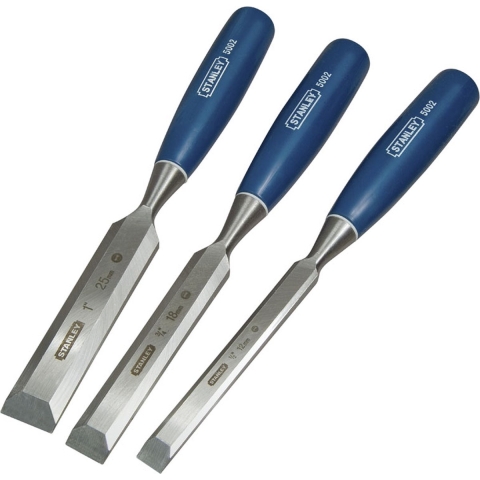 Stanley 0-16-128 Steekbeitelset Basic 3-delig