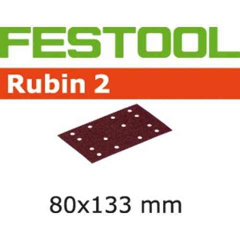 Festool STF 80X133 P100 Rubin 2 Schuurstroken VE=50 - 499049