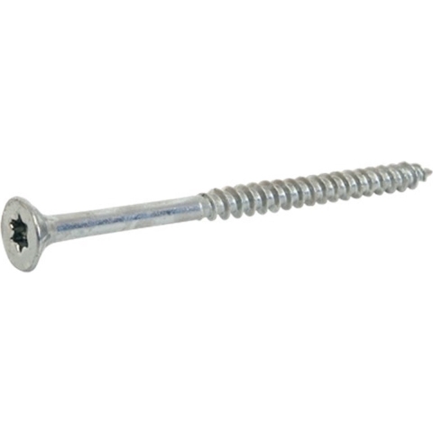 4tecx Platverzonkenkopschroef Torx Verzinkt 6x150 Deeldraad - VE=100 - 0229.01.51101