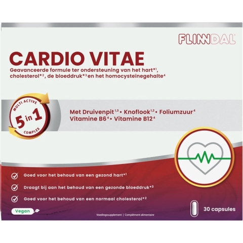 Cardio Vitae 30 capsules - 30 Capsules - Flinndal