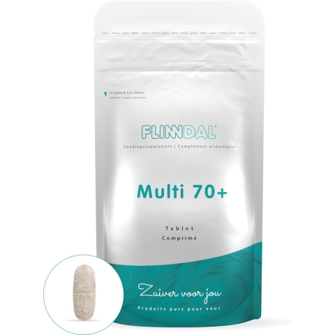 Multi 70+ 90 tabletten met herhaalgemak - 90 Tabletten - Flinndal