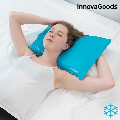 Innovagoods - Verkoelend hoofdkussen - Hervulbaar kussen voor slaapkamer -  Koel slapen