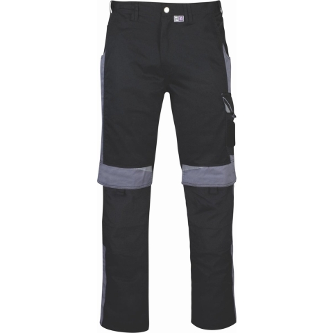 Werkbroek zwart/grijs maat 58